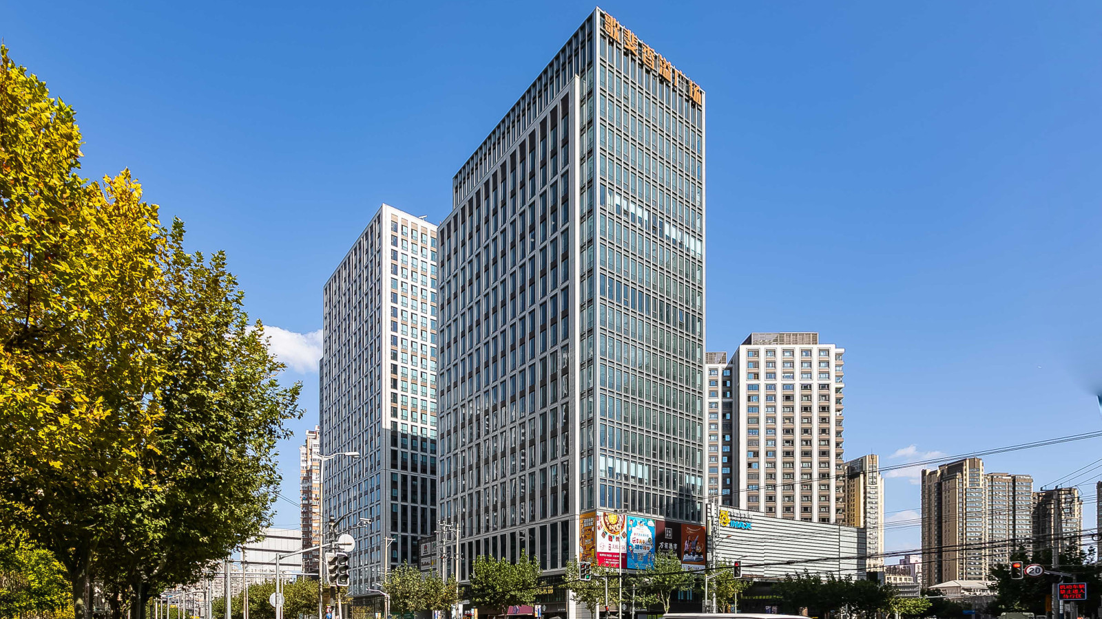 上海普陀區歌斐香溢廣場(chǎng)辦公室裝修