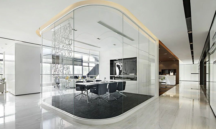 上海科技風辦公室過道裝修設計 上海科技風辦公室過道裝修設計