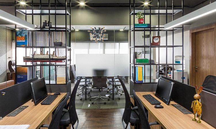 徐匯漕河涇小型辦公裝修設計空間布局方案