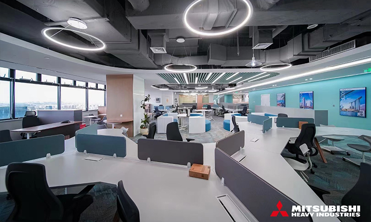 上海三菱重工新辦公室環境 上海三菱重工新辦公室環境
