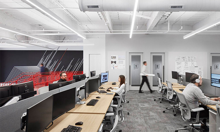 上海辦公室裝修設計竣工照 上海辦公室裝修設計竣工照