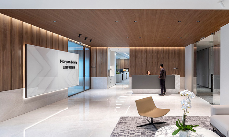 高檔辦公室高顏值前臺 高檔辦公室高顏值前臺