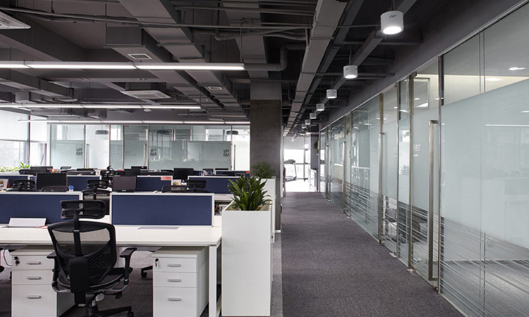 上海員工辦公區裝修效果