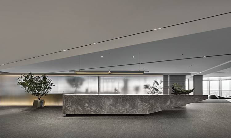 松江廠房辦公室前臺(tái)造型 松江廠房辦公室前臺(tái)造型