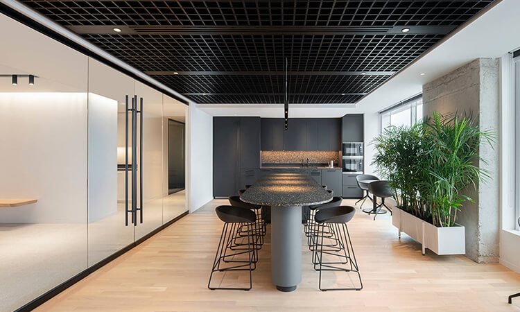 上海200平工業風辦公室無甲醛裝修方案