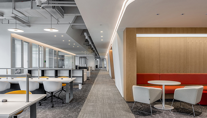 某上海品牌辦公室員工區(qū)