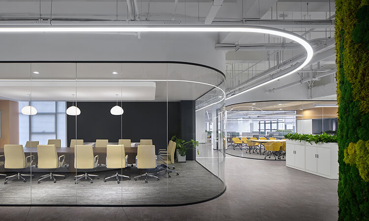 上海中環外300平辦公室低成本裝修方案