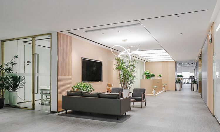 高端品質(zhì)辦公室裝修環(huán)境