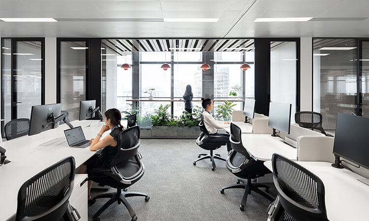 上海專業辦公室裝修公司案例