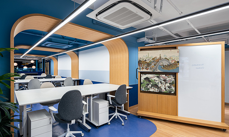 上海民辦教育辦公室裝修設計思路